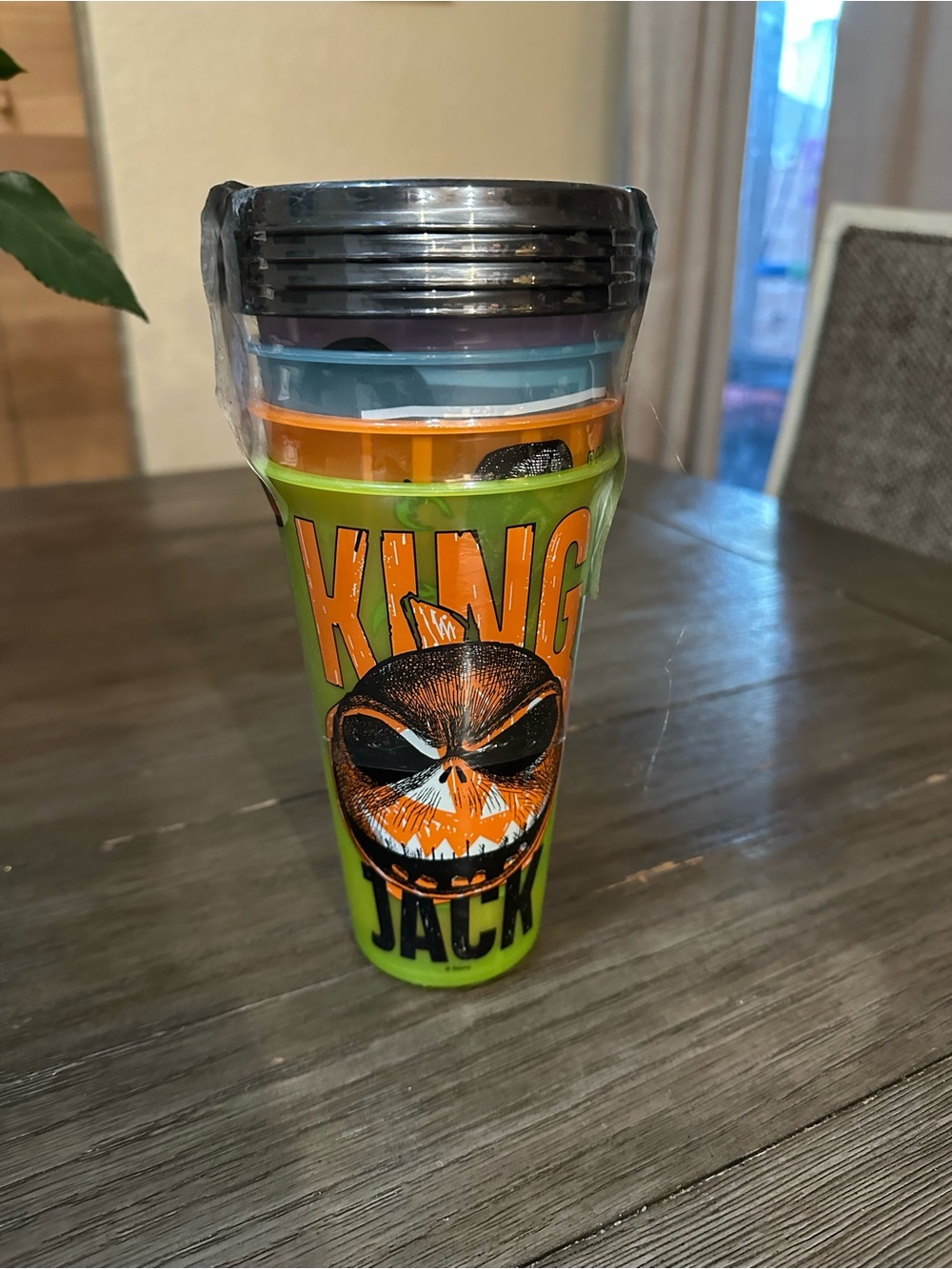 ZAK 25oz 4 pack Glow in the dark The Nightmare before Christmas Tumblers